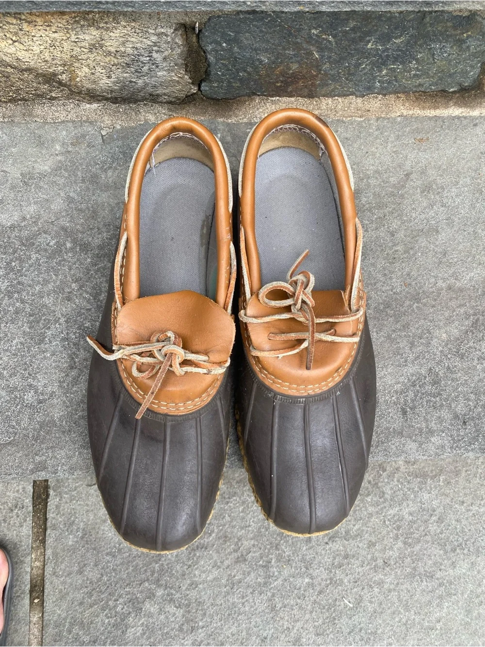 L.L. Bean Men's Brown Duck Boot shoes men’s 9, women’s 11